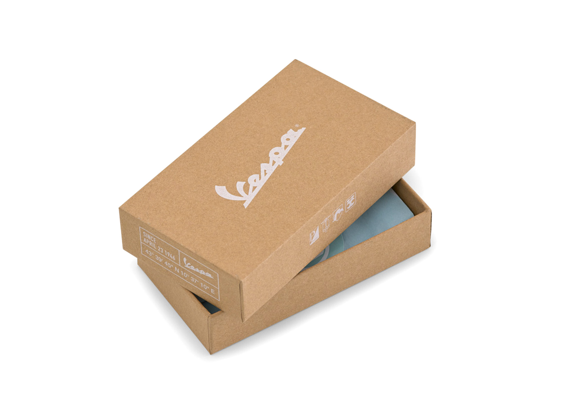 Porte-clés Vespa Blade gris, collection DEC