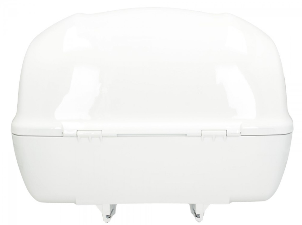 Topcase Vespa 32 L blanc brillant 544 sans dossier