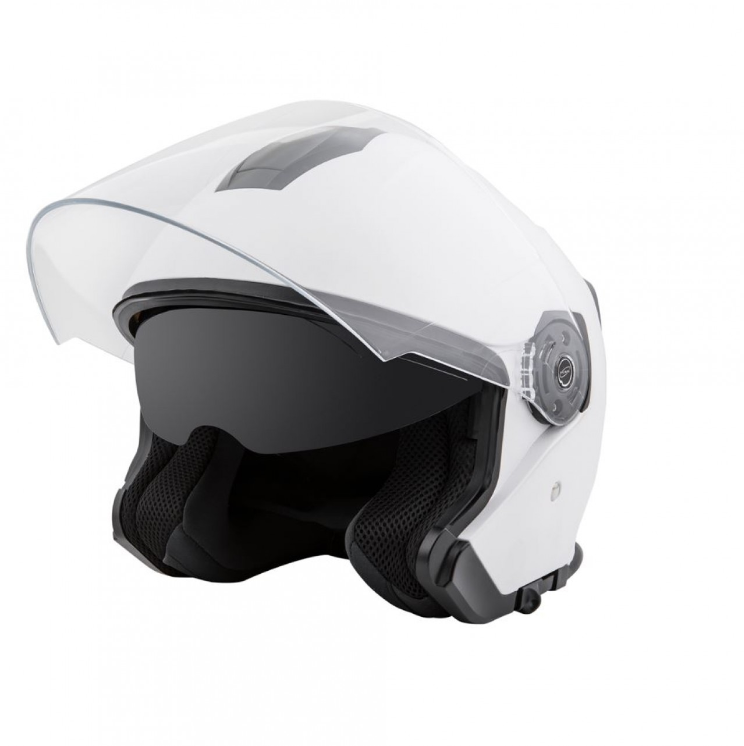 Casque jet Piaggio PFJ blanc