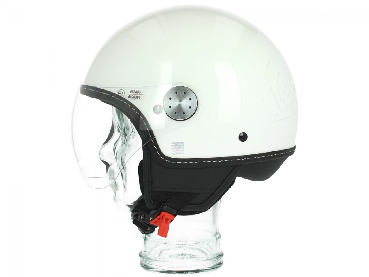 Casque jet Vespa visière 3.0 blanc