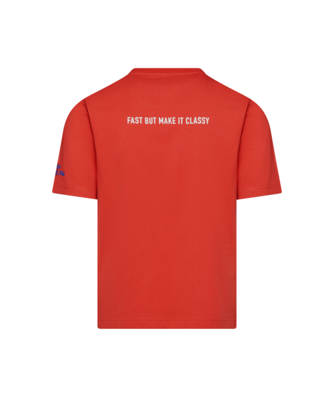 T-shirt Vespa « Flame orange » de la collection DEC