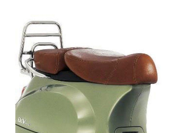 Vespa 2 places selle en cuir véritable pour LX 50-150ccm Touring, ET2/ET4 /LX/LXV/S 50-150ccm-