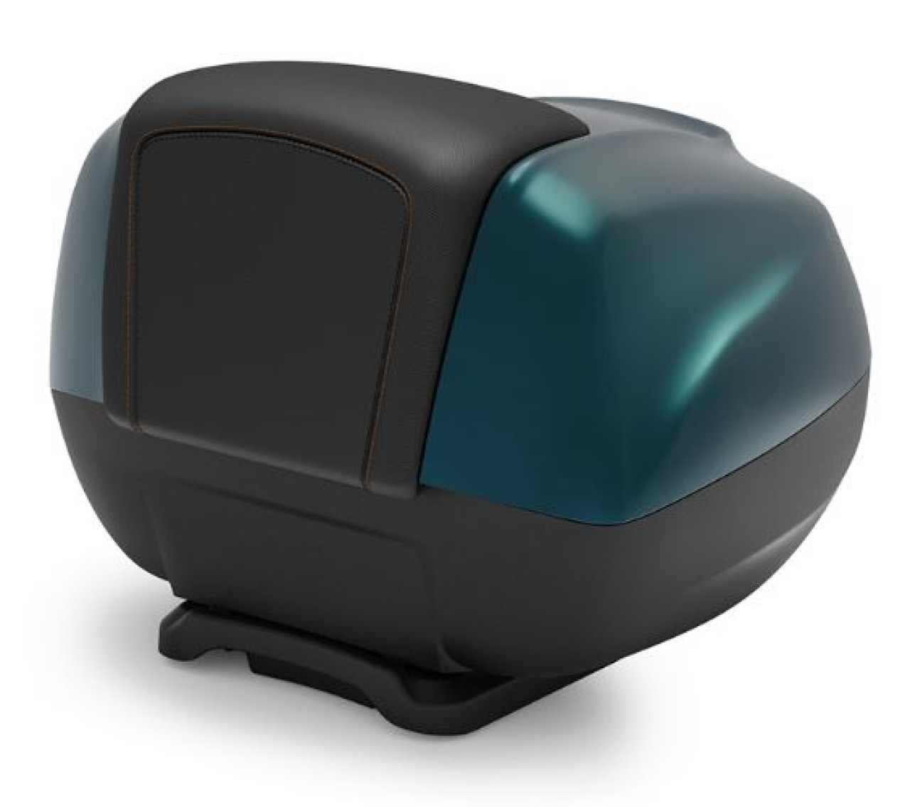 Top case 37 L pour Piaggio MP3 HPE 530 Exclusive - bleu oxygène mat D12