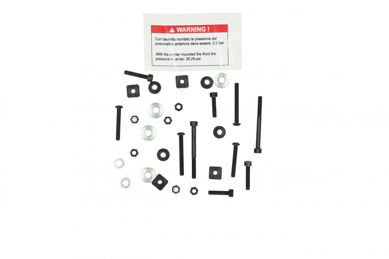 Top Case Kit 36 l. Bleu Oxygen B12 Original Piaggio pour Beverly HPE (plaque de maintien incluse)