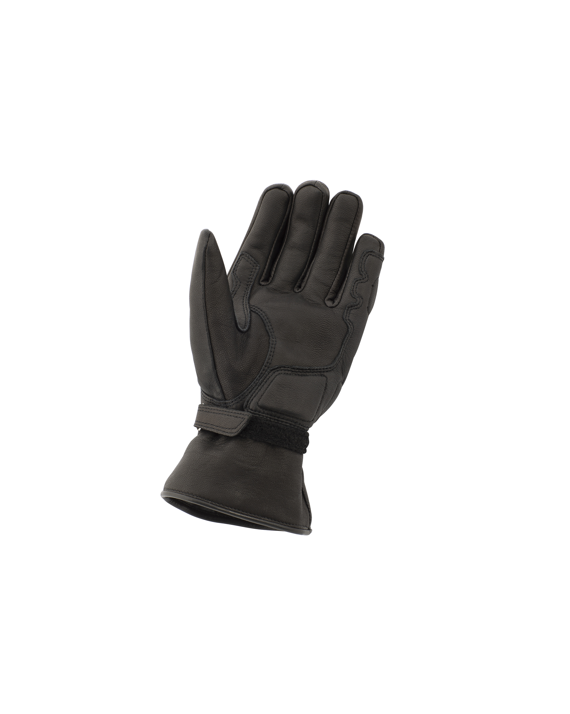 Gants d'hiver Vespa 3/4 cuir noir