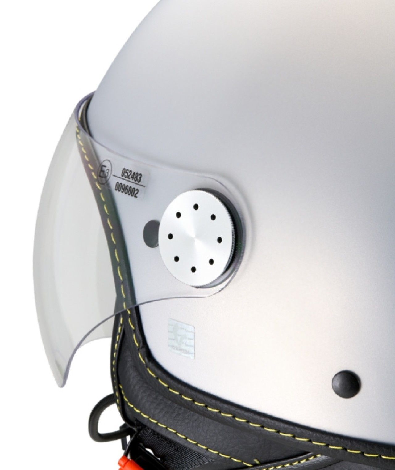 Vespa casque jet Visor 4.0 Grigio Entusiasta Matt - Bluetooth