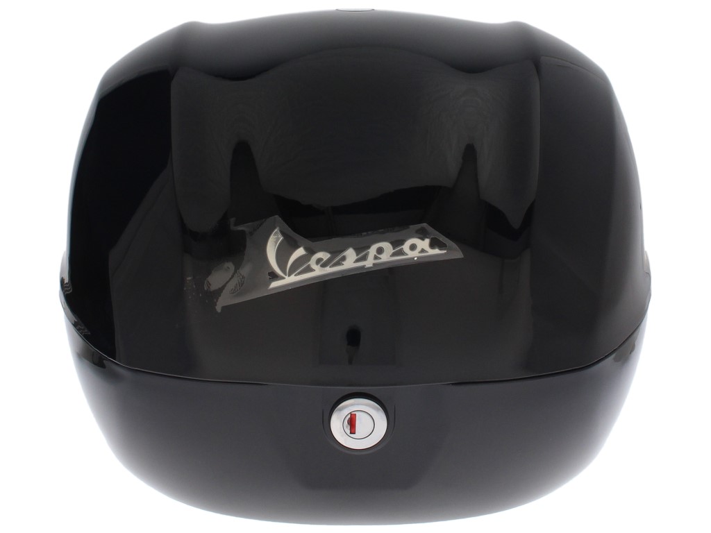 Top case Vespa 32 L noir brillant 094 sans dossier