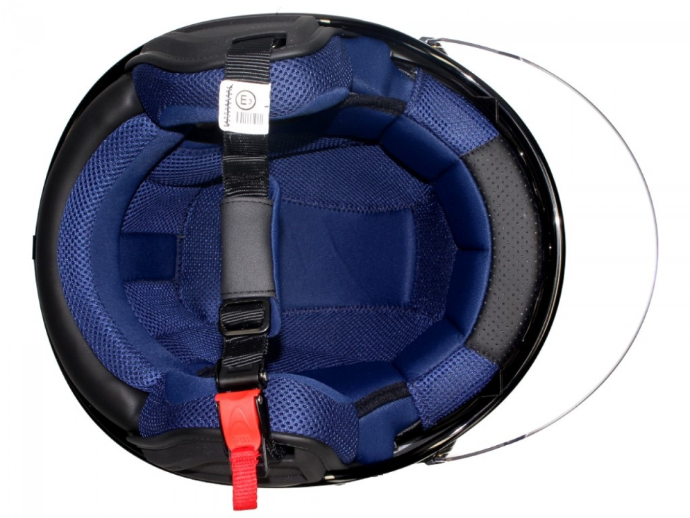 Casque jet Piaggio PJ gris, mat