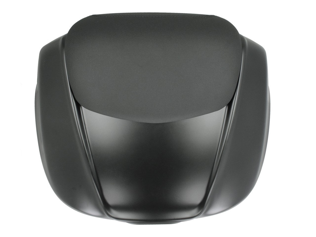 Top case 37 L avec dossier pour Piaggio Medley Sport 125/200 (24-) - noir mat 85/C