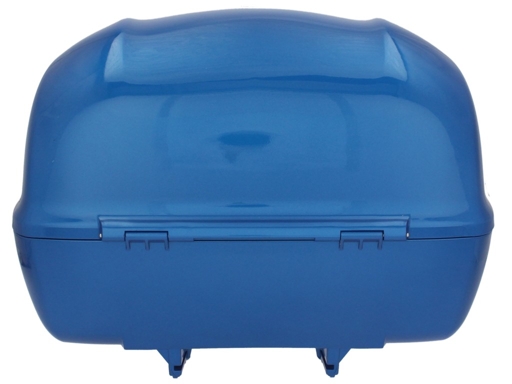 Top case Vespa 32 L bleu clair brillant 261/A sans dossier