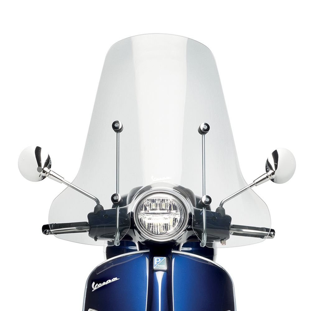 Pare-brise haut avec support Vespa GTS / Super (HPE & SuperTech) d'origine Vespa