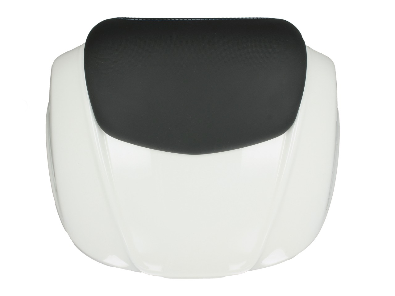 Top case 37 L avec dossier pour Piaggio MP3 HPE Maxi 400 Sport (2024) - montebianco 544