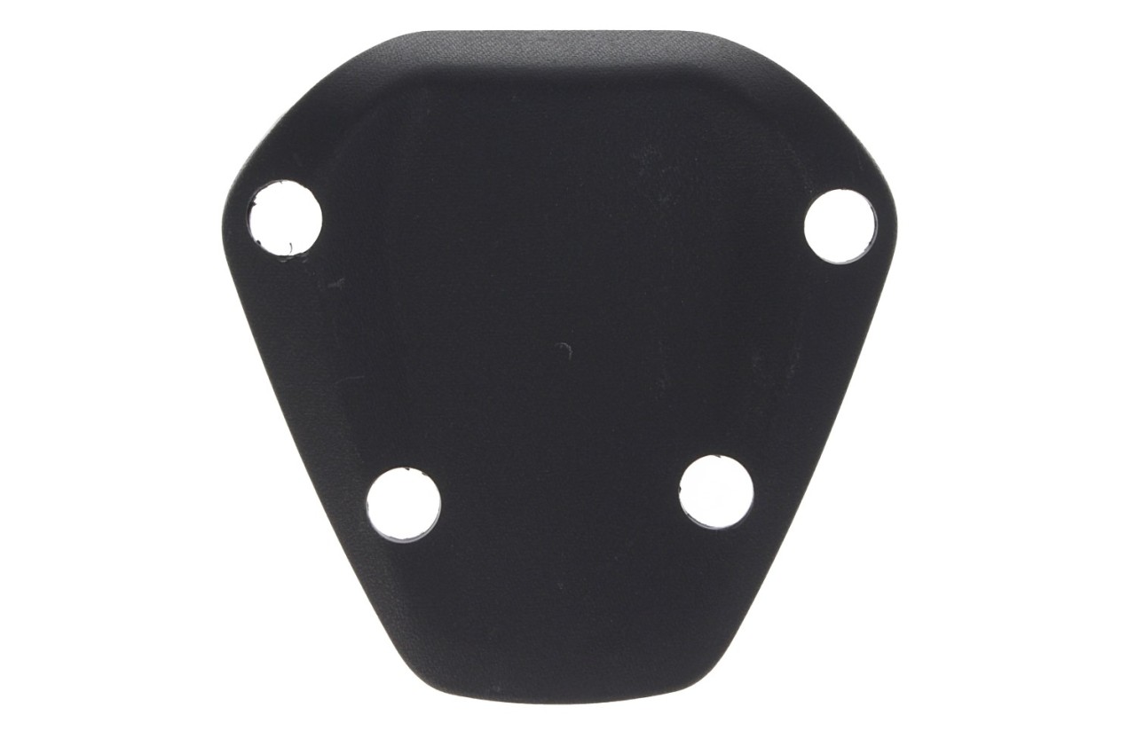 Top Case Kit 36 l. Noir Meteora 93/B Original Piaggio pour Beverly HPE (plaque de maintien incluse)