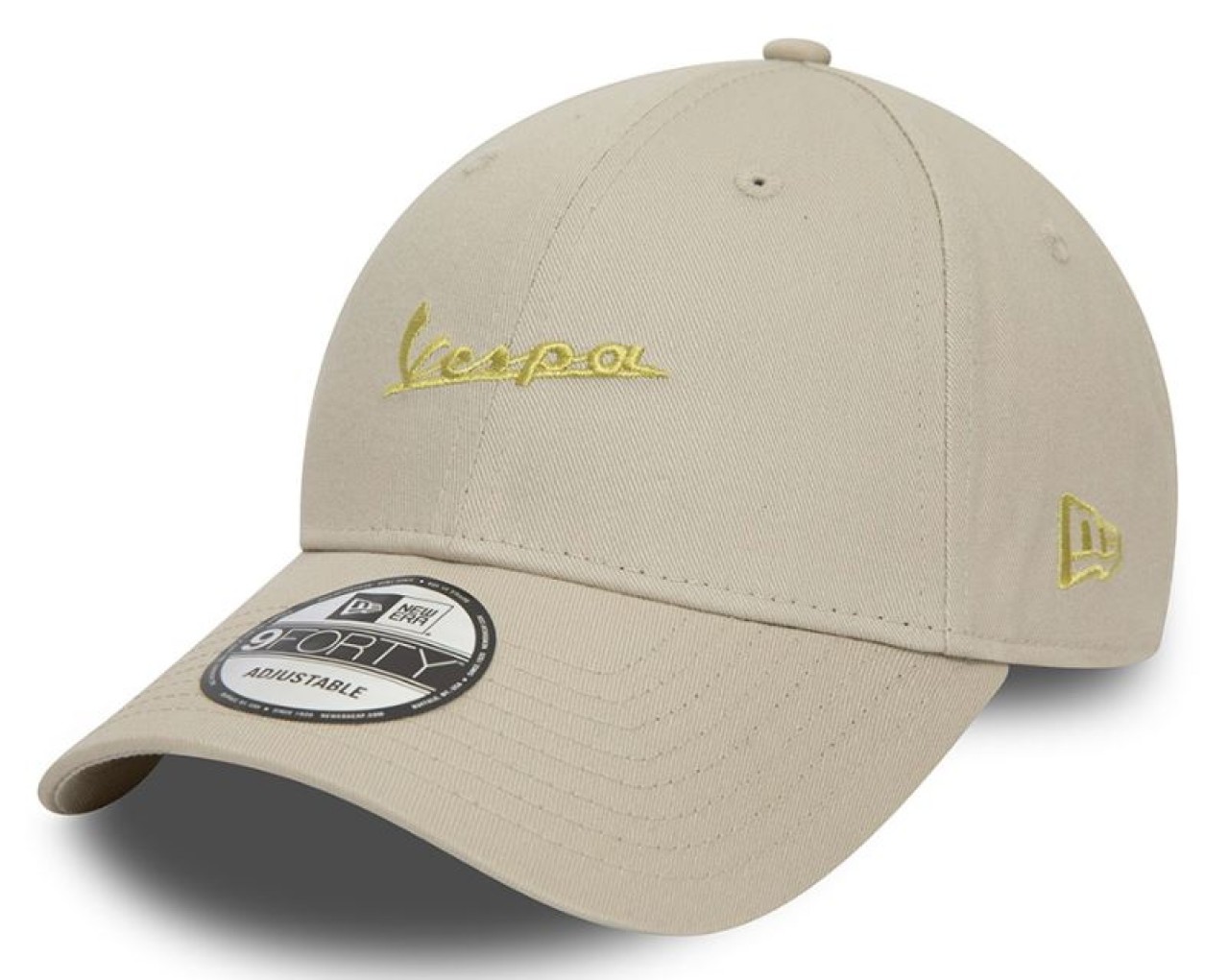 Casquette de baseball Vespa New Era 9Forty beige
