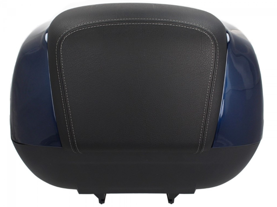 Top case 37 L avec dossier pour Piaggio Medley 125/150 (16-18) - bleu nuit 222/A