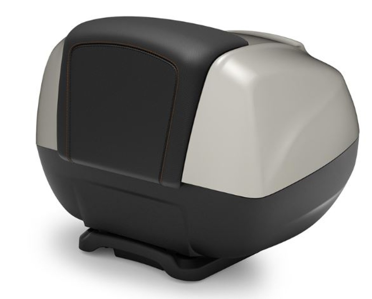 Top case 37 L avec dossier pour Piaggio MP3 HPE RST 530 Exclusive (2022)  - grigio cloud mat G07