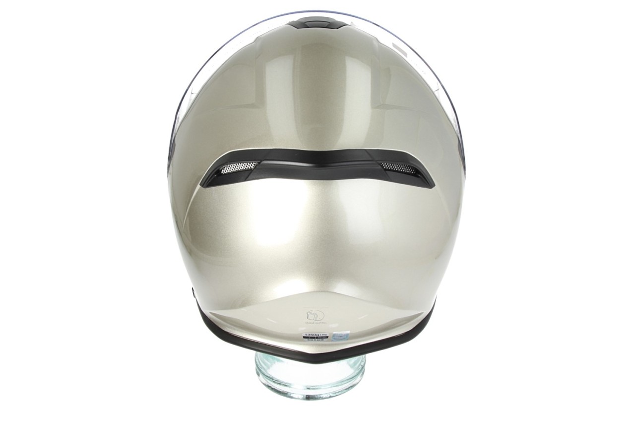 Casque Piaggio Full Jet PFJ gris brillant