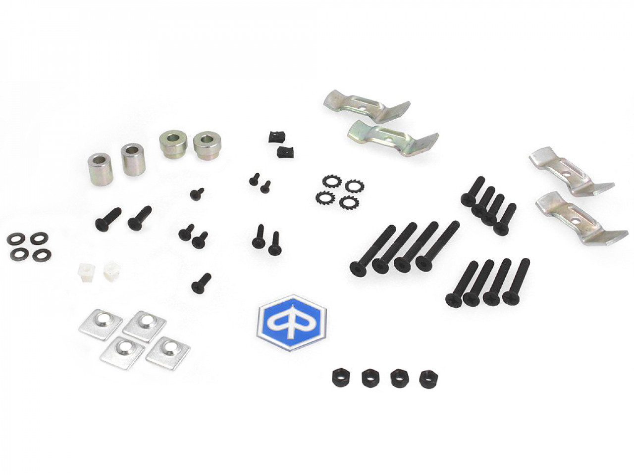 Kit Top Case (avec plaque de fixation), 37 l, noir mat pour Piaggio MP3 125 / 300 / Sport HPE