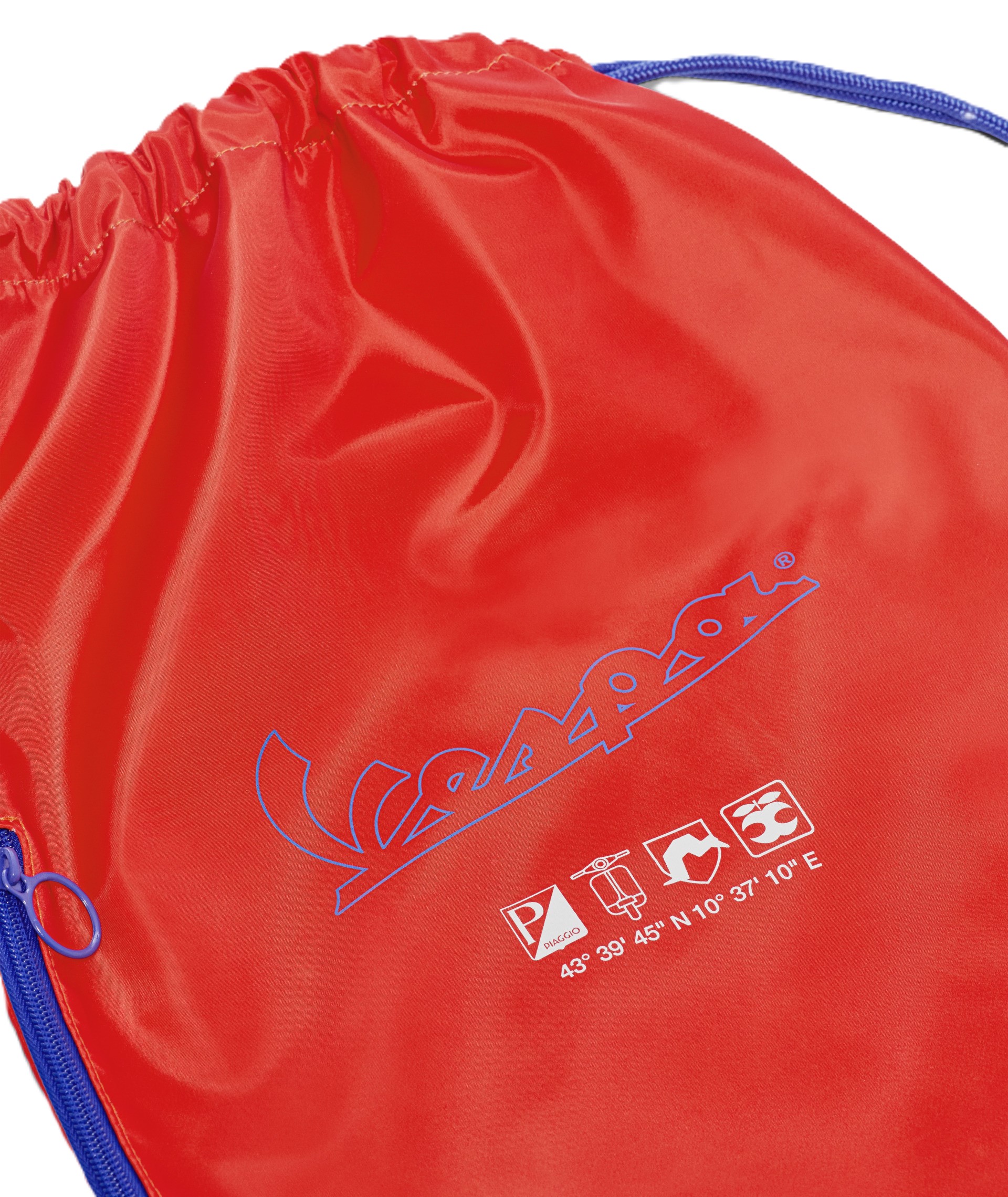 Sac de sport/sac à dos Vespa, orange Flame, collection DEC