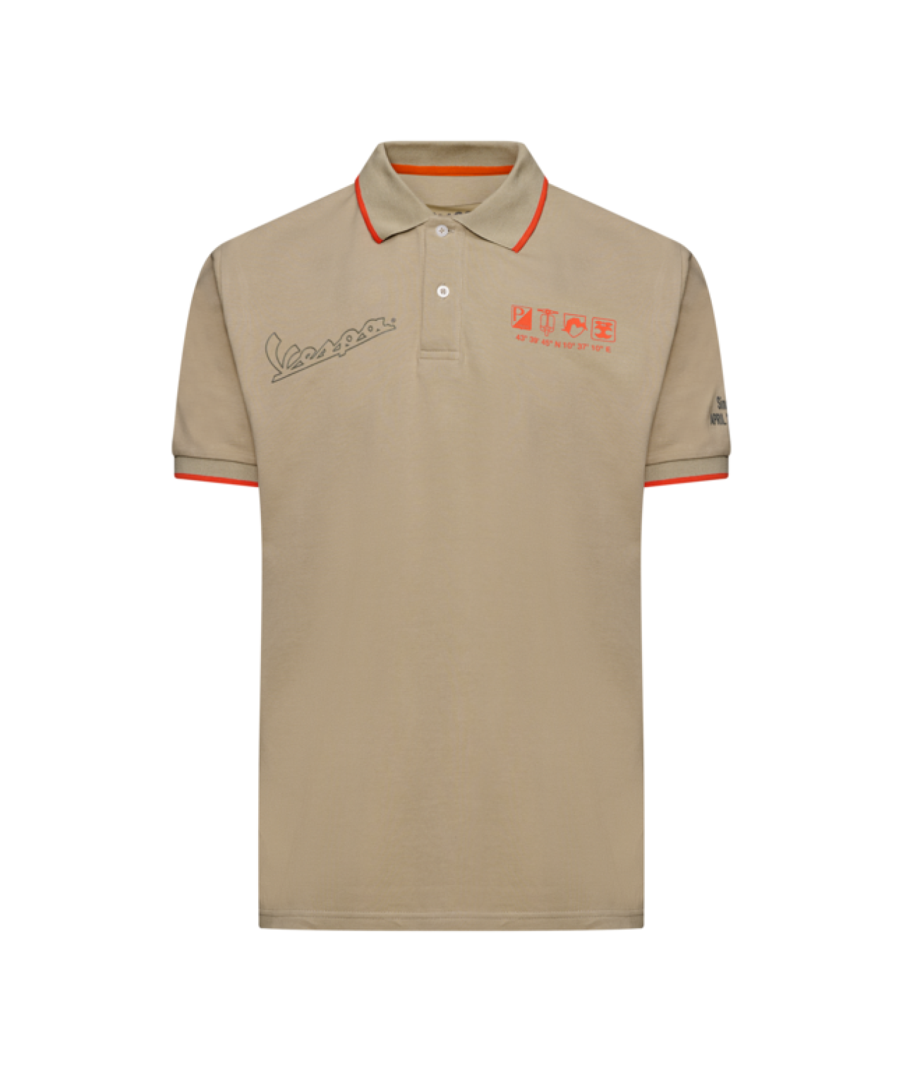 Polo Vespa Nomad beige, collection DEC