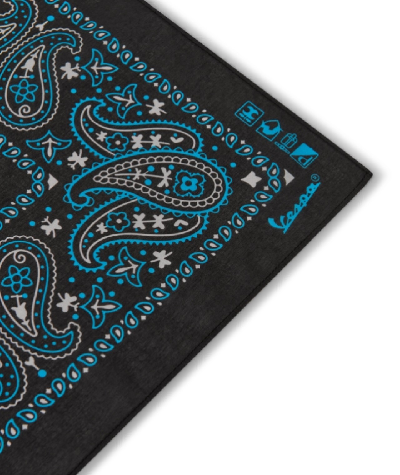 Bandana Vespa noir, collection DEC