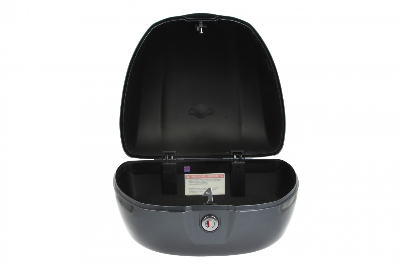 Top case Vespa 32 L gris brillant G03 sans dossier