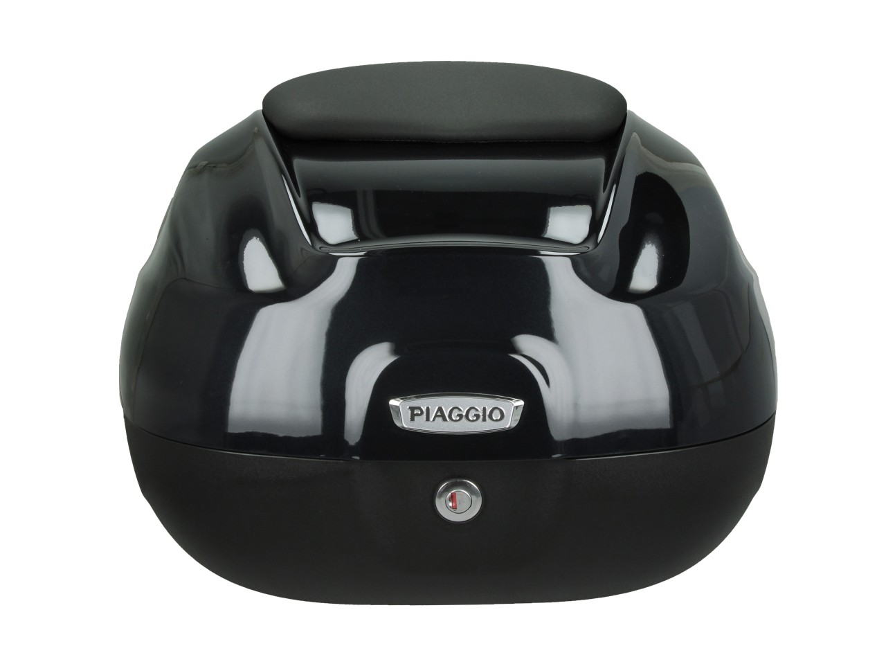 Top case 37 L avec dossier pour Piaggio Medley 125/200 (24-) - nero grafite 79/A
