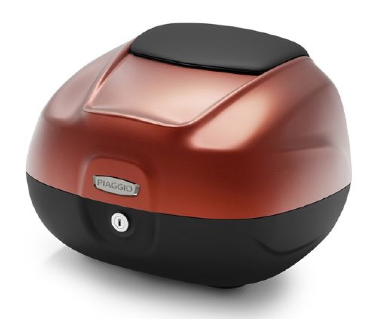 Top case 37 L avec dossier pour Piaggio MP3 HPE RST 400 Sport (2022) - orange mat A16
