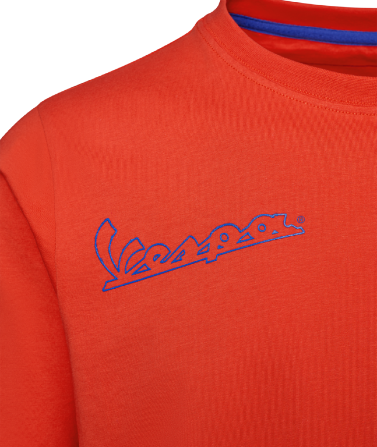 T-shirt Vespa « Flame orange » de la collection DEC