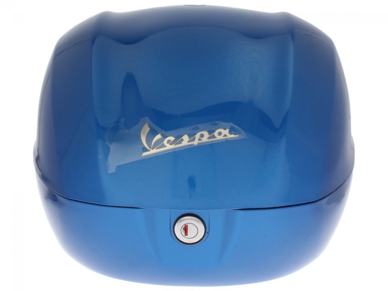Top case Vespa 32 L bleu clair brillant 261/A sans dossier