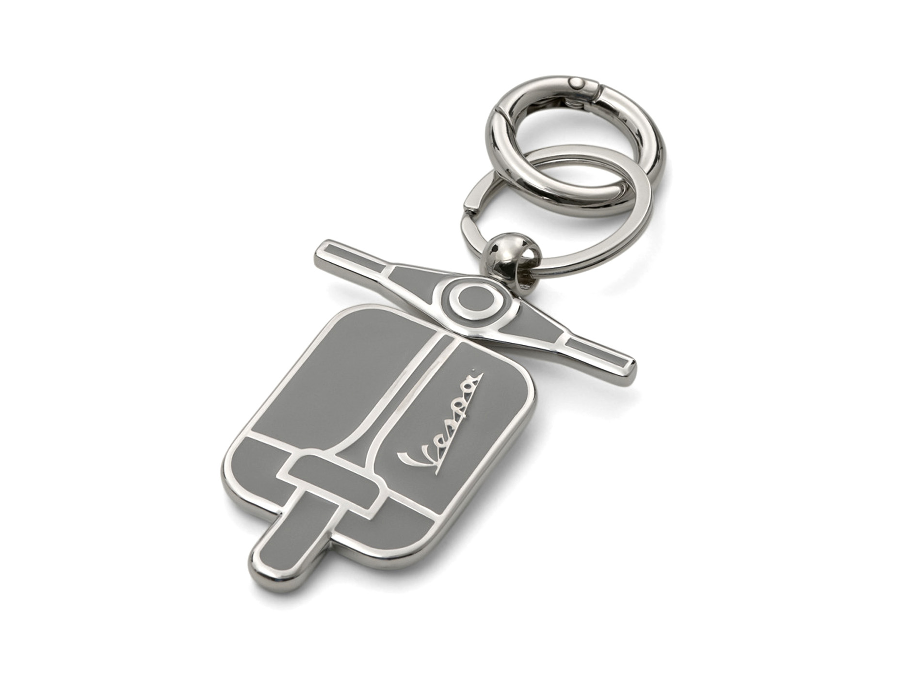 Porte-clés Vespa Blade gris, collection DEC
