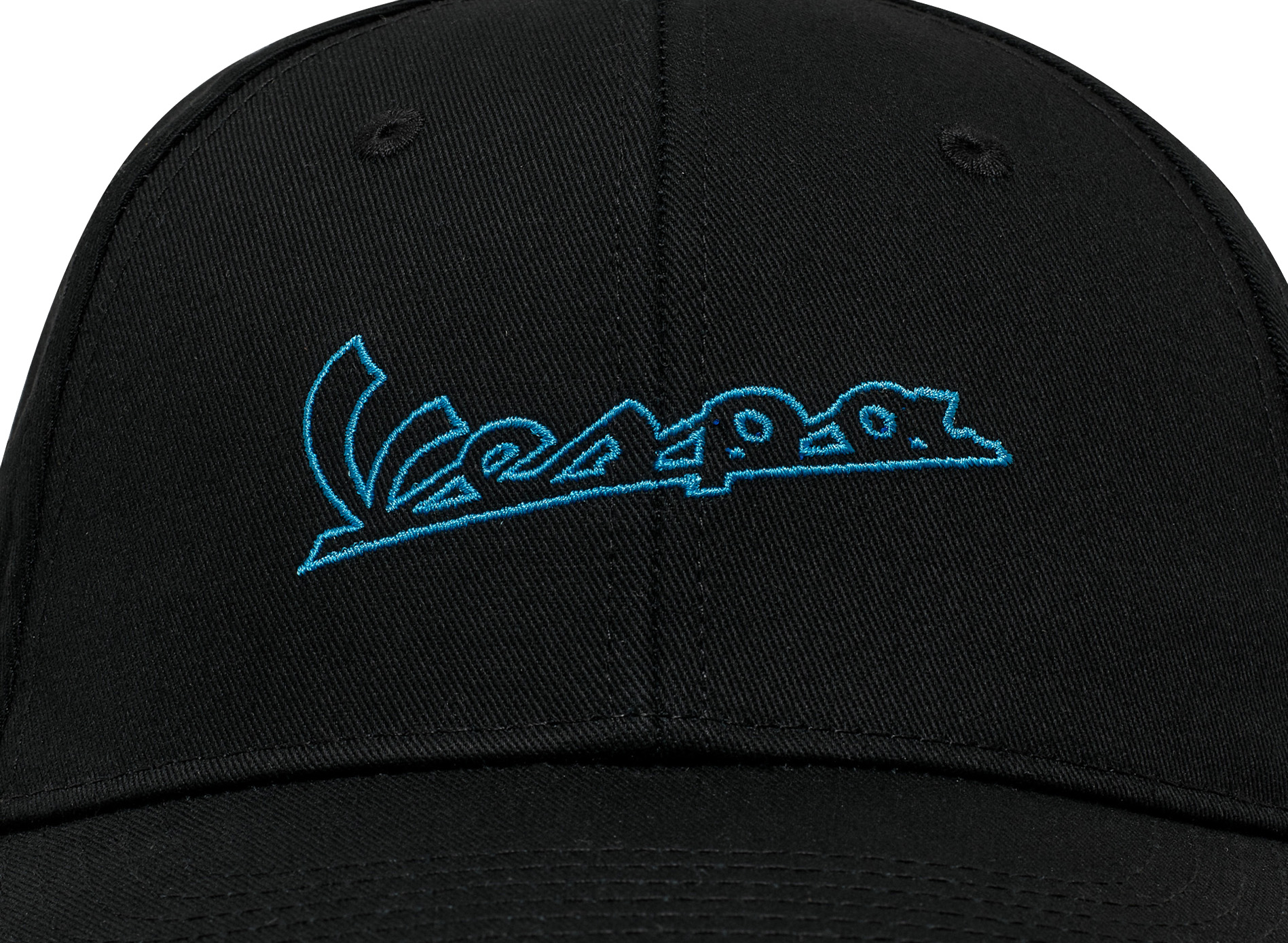 Casquette Vespa noire, collection DEC