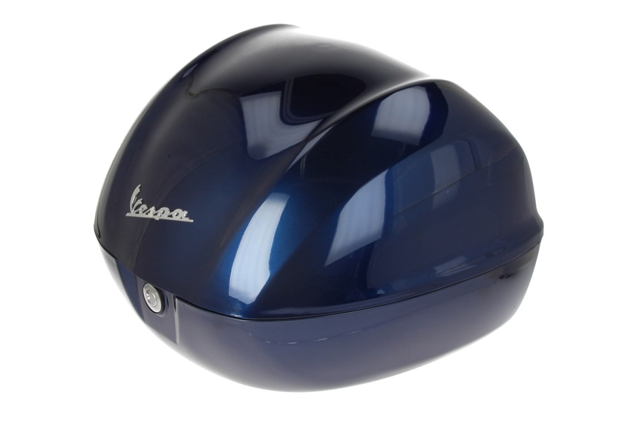 Vespa Topcase d'origine 32 L bleu foncé 289/A sans dossier