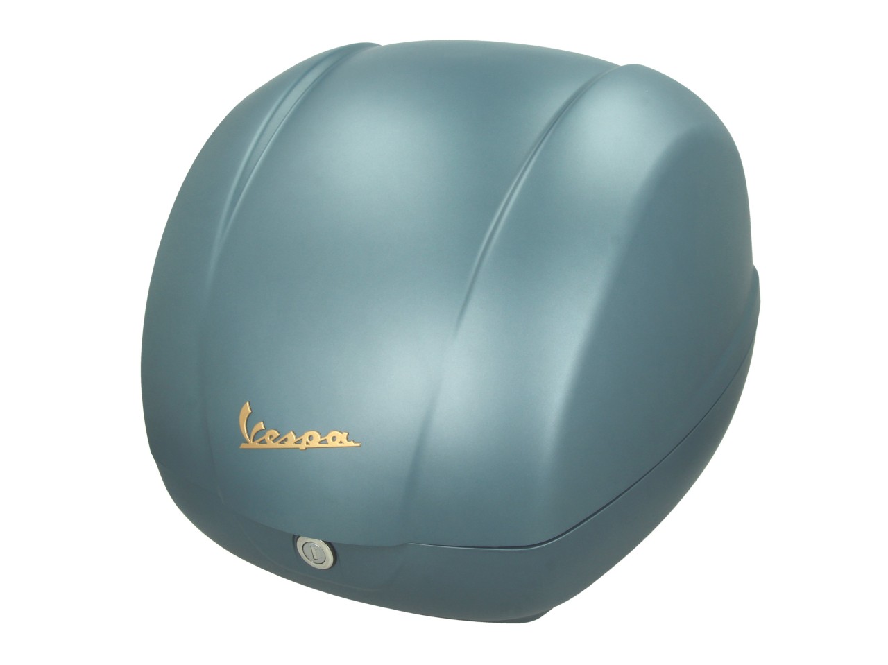 Top case Vespa 36 L bleu sans rembourrage dorsal Blue Officina 8 (D31)