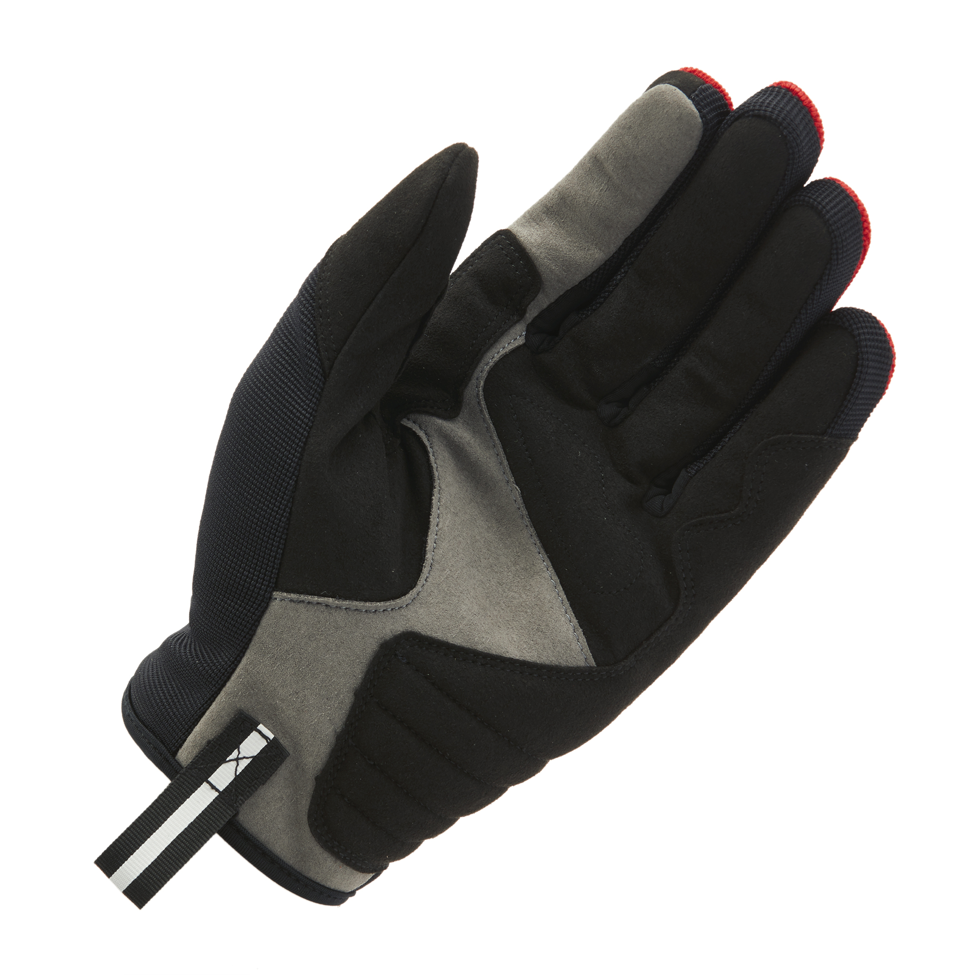 Gants Vespa couleur textile rouge