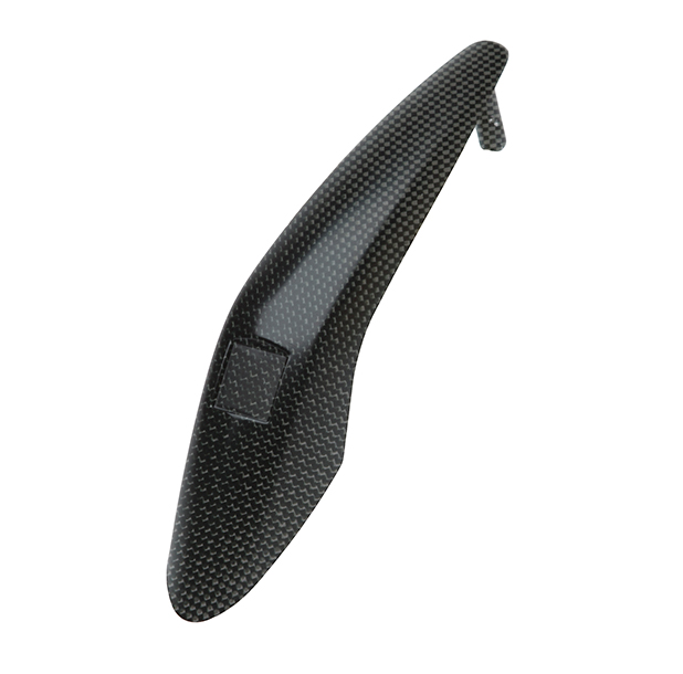 Enjoliveur original Vespa pour garde-boue, carbone