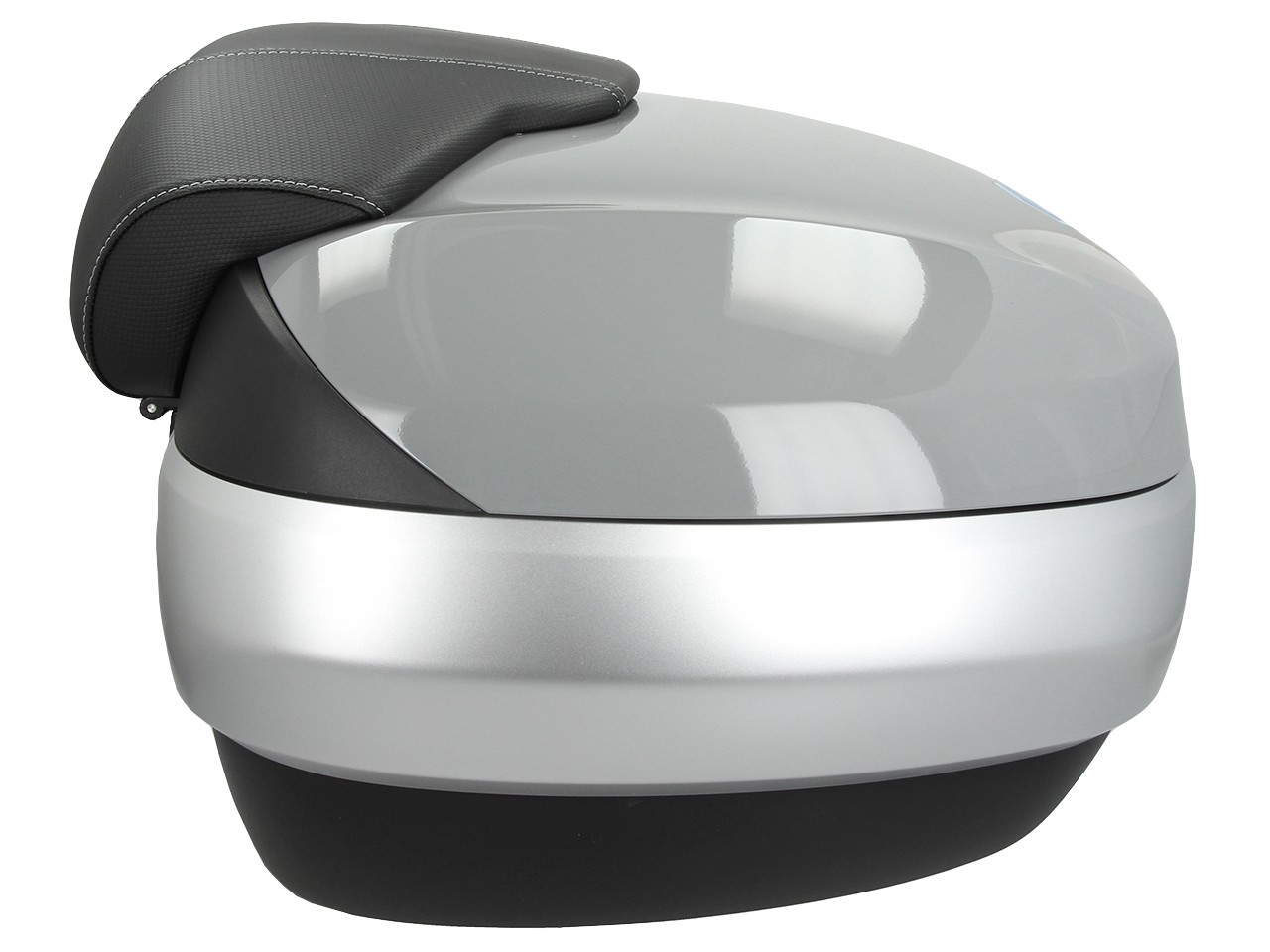 Top Case 50 l, argent (grigio Mouse 715/C) pour Piaggio MP3 400 / 500 HPE 2020-2021