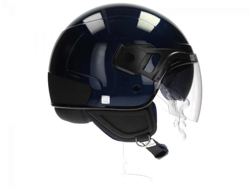 Casque jet Piaggio PJ bleu