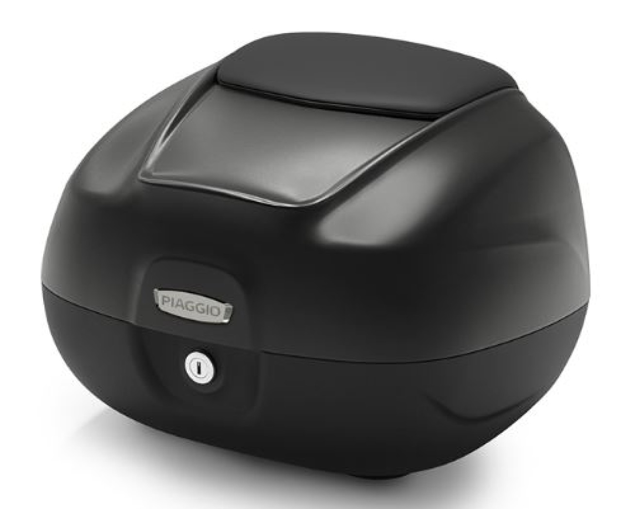 Top case 37 L avec dossier pour Piaggio MP3 HPE 530 Exclusive Maxi /RST - noir mat 93/B