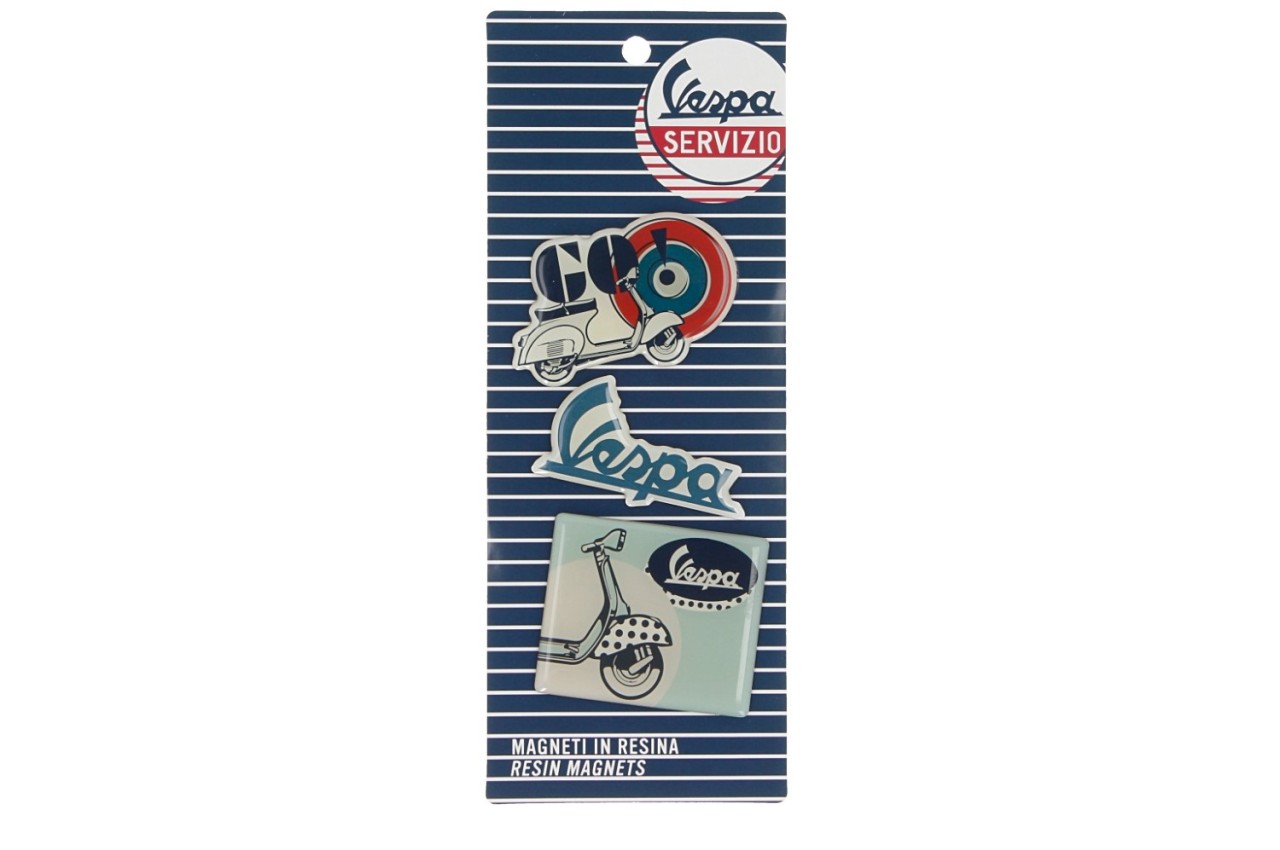Aimants Vespa, 3 pièces
