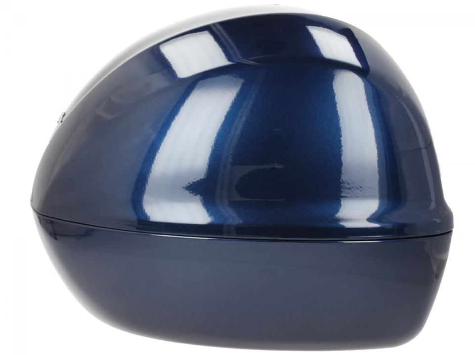 Top case Vespa 32 L bleu brillant 222/A sans dossier