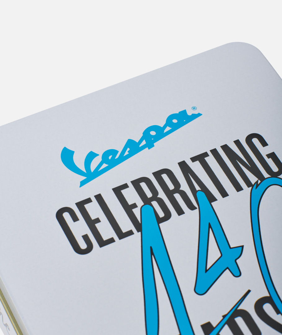 Coffret cadeau Vespa "140 ans de Piaggio"