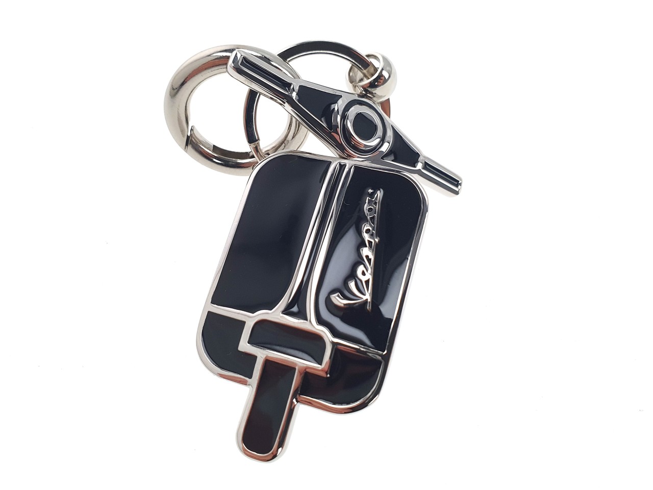 Porte-clés Vespa noir, collection DEC