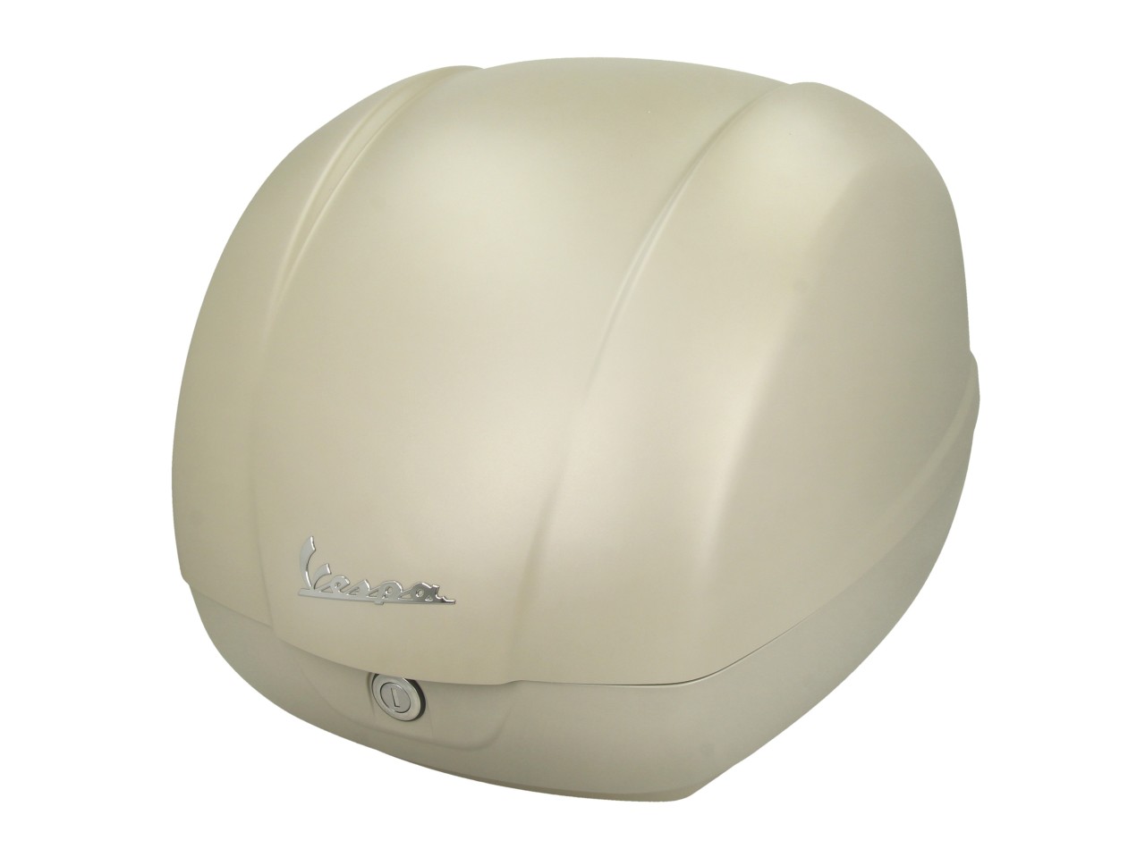 Top case d'origine 36 L beige mat Q03 pour Vespa GTS 125/310 et GTV 310