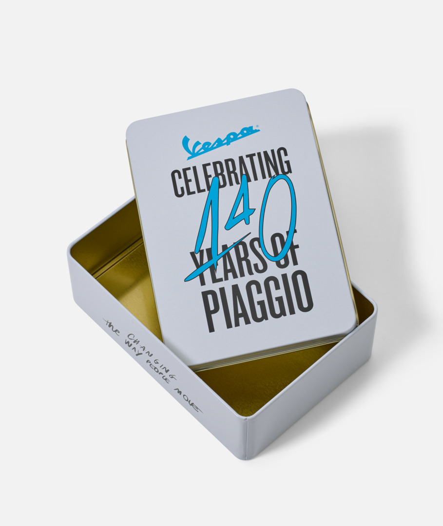 Coffret cadeau Vespa "140 ans de Piaggio"