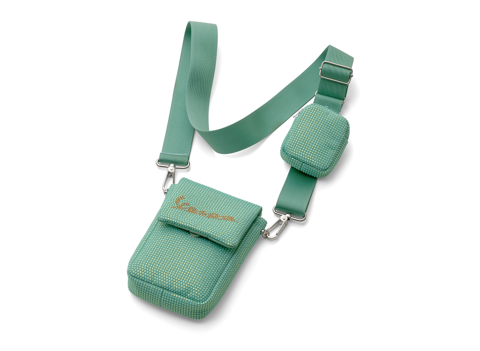 Vespa Mini bling sac à bandoulière Origin vert