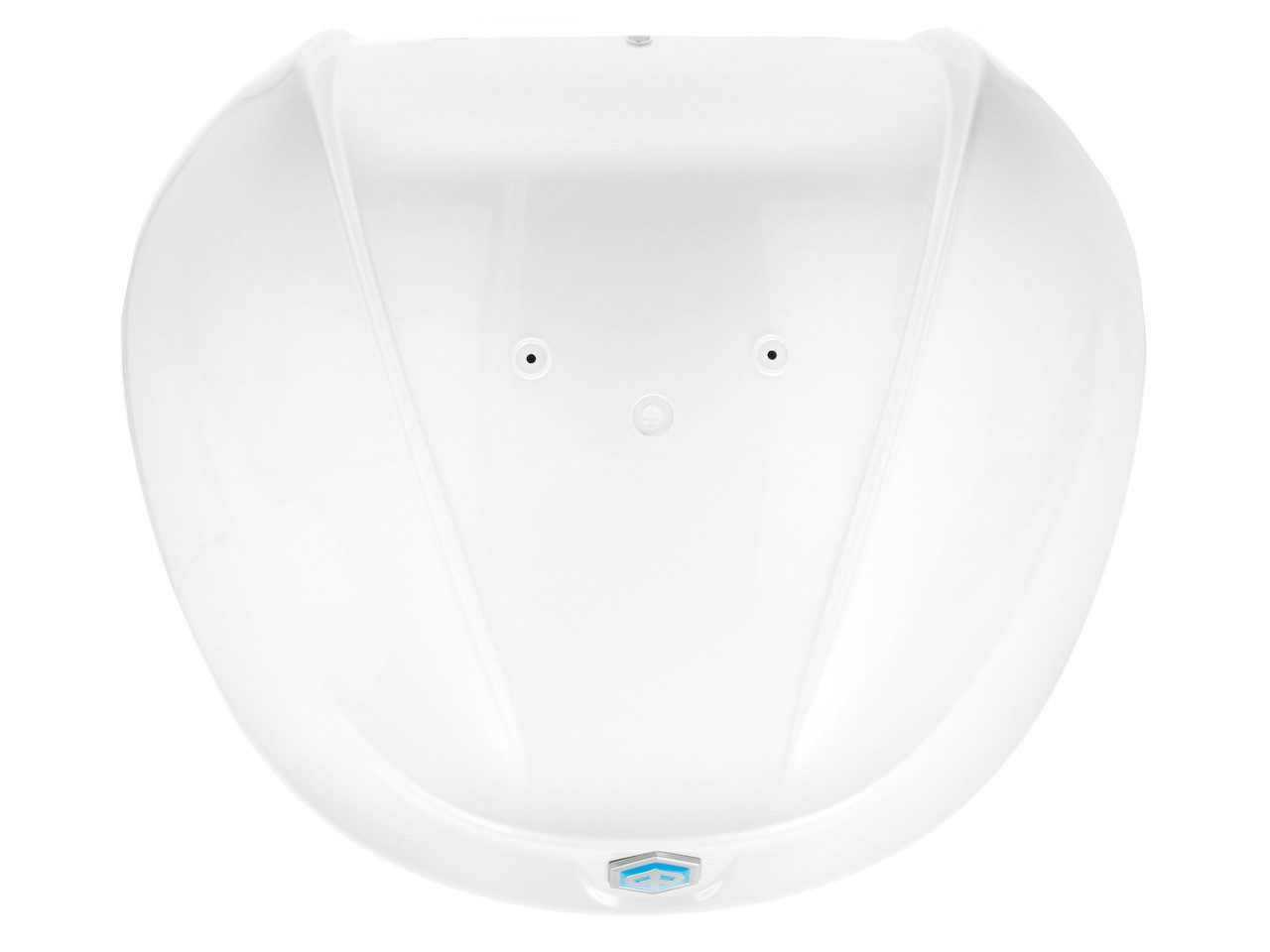 Top case 36L pour Beverly Original Piaggio - BIANCO ICEBERG 505/A