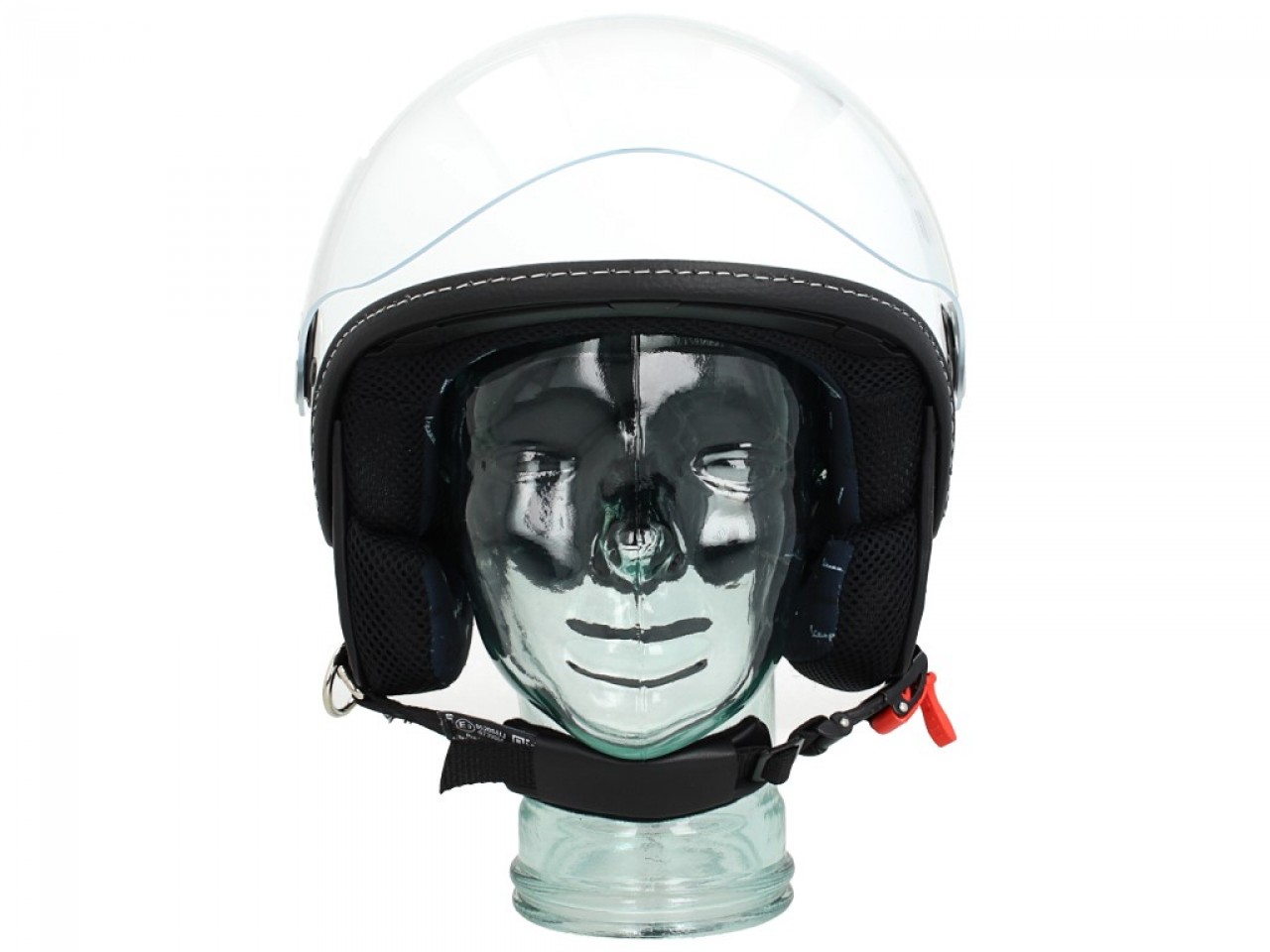Casque jet Vespa visière 3.0 blanc
