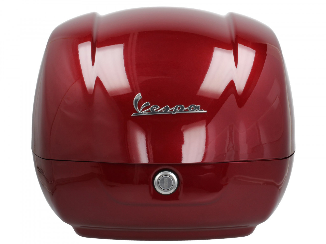 Top case original pour Vespa GTS - rouge / rouge must / vignola / 880/A