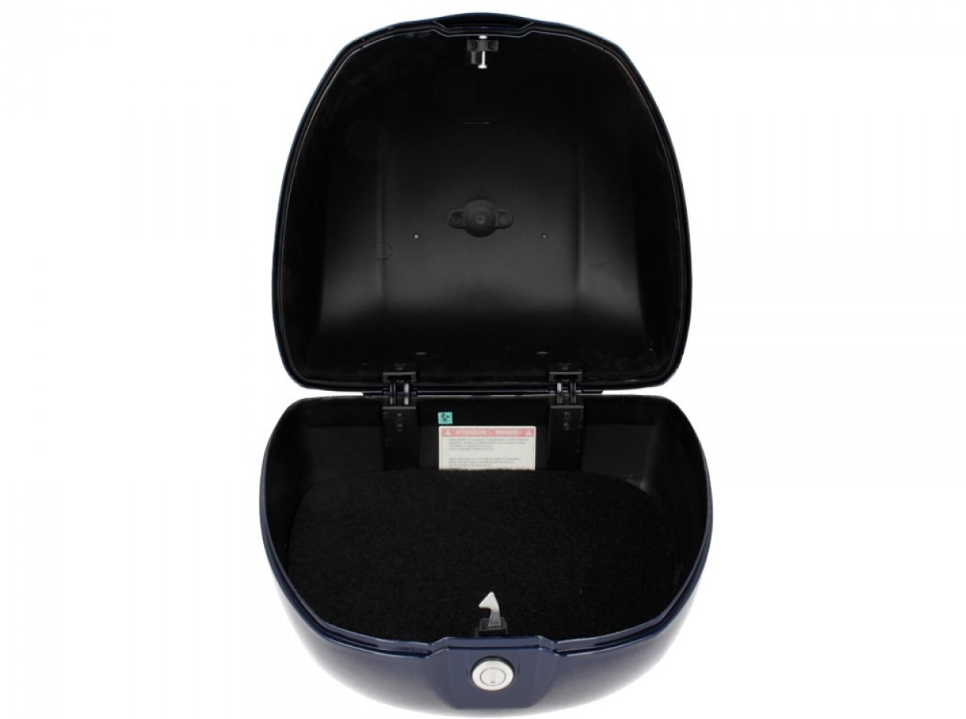 Top case Vespa 32 L bleu brillant 222/A sans dossier
